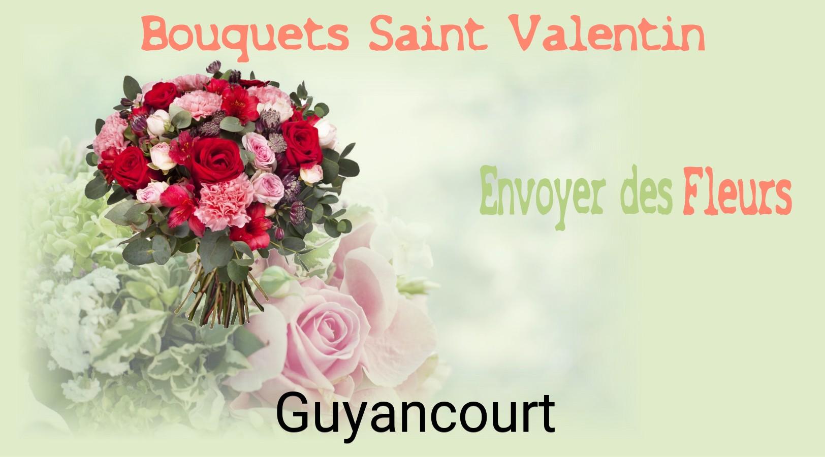 Roses de Saint-Valentin livrées à Guyancourt